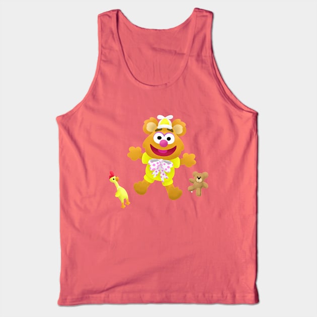 When Your Room Looks Kinda Weird - Fozzie Tank Top by TheGreatJery